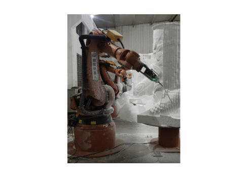 KUKA Robot KR240 foam engraving application