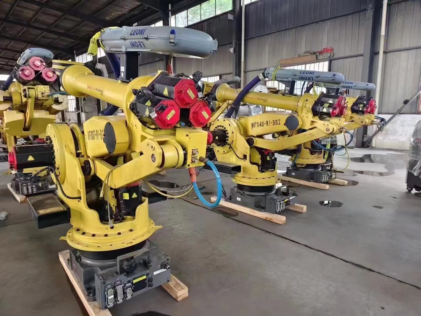 What are the advantages of used Fanuc painting robots