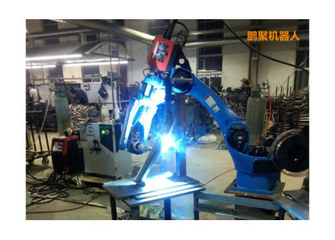 CROBOTP robot electric car parts welding: CROBOTP welding robot has made proud achievements in electric car field and hardware parts field. It is a domestic robot developed by our own.