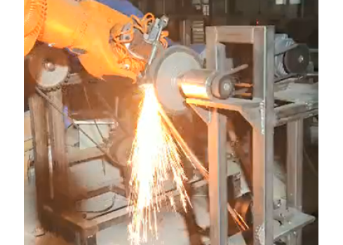 铁工件打磨机器人