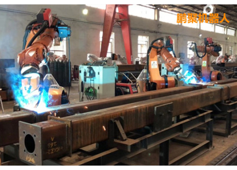 库卡机器人KR210钢结构焊接机器人应用、高效焊接机器人