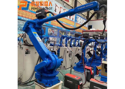 安川UP20M机器人，臂展：3100mm，负载20kg，重复精度：±0.15mm，可应用在焊接、搬运、码垛、上下料、切割等领域，